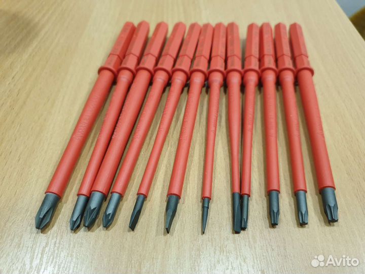 Набор диэлектрический wera Kraftform Kompakt