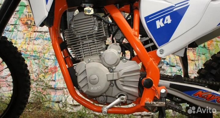 Мотоцикл кроссовый kayo K4 MX 21/18