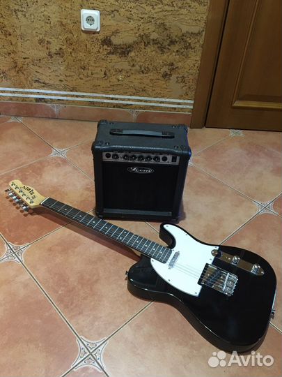 Электрогитара Irin Telecaster комбо и полный набор
