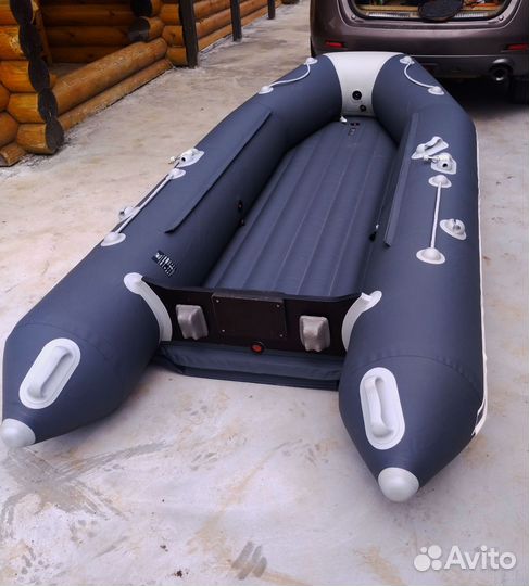 Пвх лодка аква 340 нднд hangkai 6