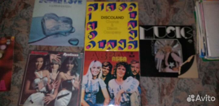 Пластинки пять штук