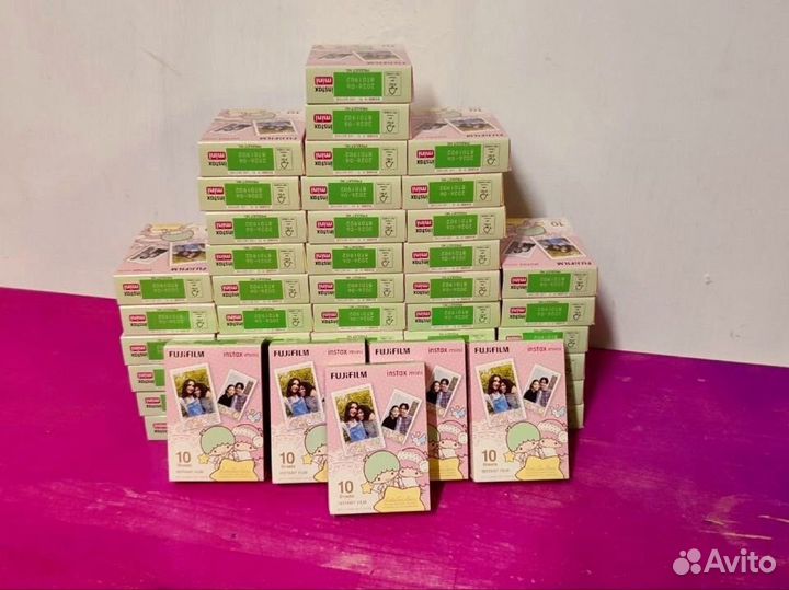 Картриджи instax mini little twin stars (лимитка)