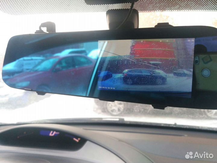 Сверхтонкое Зеркало Заднего Вида Видеорегистратор