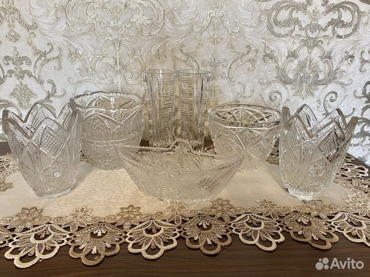 Хрустальная посуда СССР (Цена за каждую)
