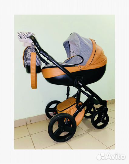 Коляска 3в1 Anex Sport Foxy Verdi эко-кожа