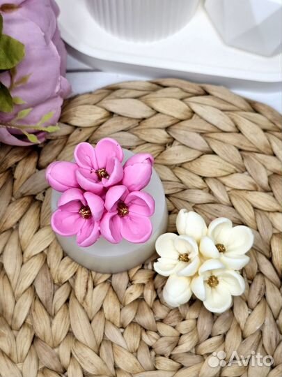 Силиконовая форма, молд Цветы Яблони