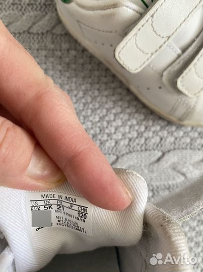 Адидас кроссовки детские кожа