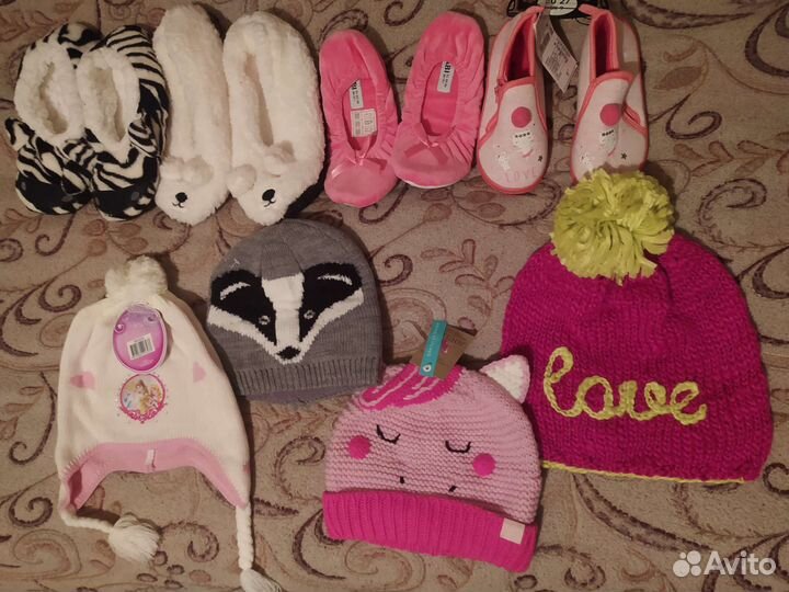 Шапка перчатки детские