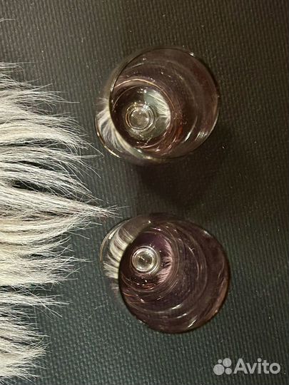 Рюмки винтажные стеклянные