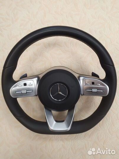 Руль AMG на Mercedes G W463 GLE GLS W166 E W213 CL