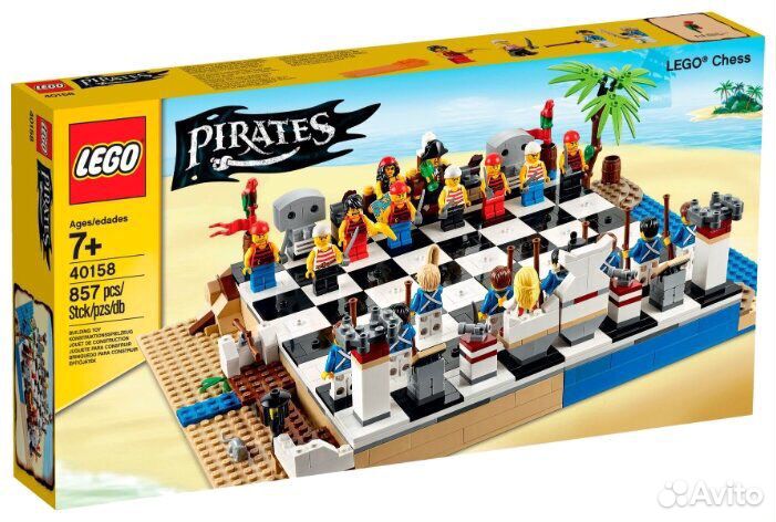Lego шахматы Pirates 40158