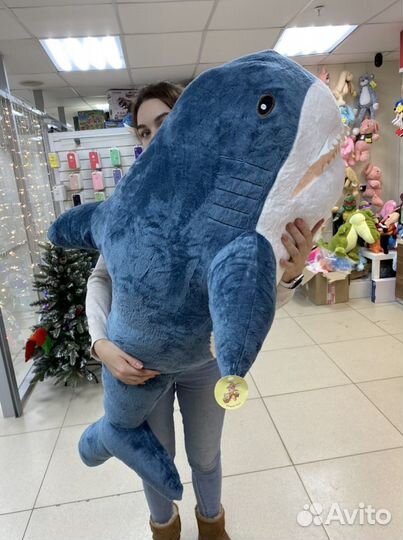 Мягкая игрушка акула / авокадо / крокодил / стич