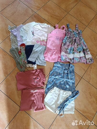 Пакет вещей для девочки 86-92