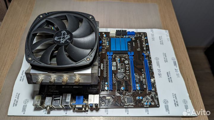 MSI Z77A-G45, i5 3570k, 16 Gb, Scythe