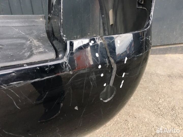 Бампер задний Toyota Land Cruiser 200 2015-2021