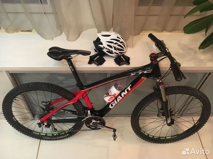 Велосипед карбоновый Giant XTC горный мтб 8,6 кг