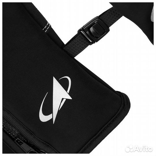 Перчатки onlytop 'роскосмос', р. L-XL, цвет чёрный