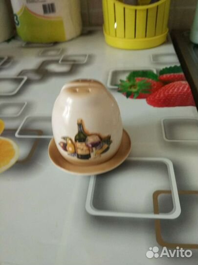 Солонка и перечница фарфор