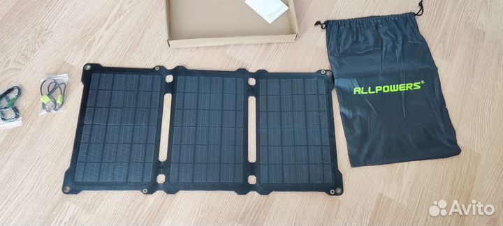 Складная солнечная панель Allpowers etfe 21w USB