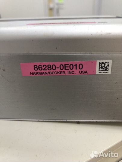 Усилитель звука Тойота Лексус