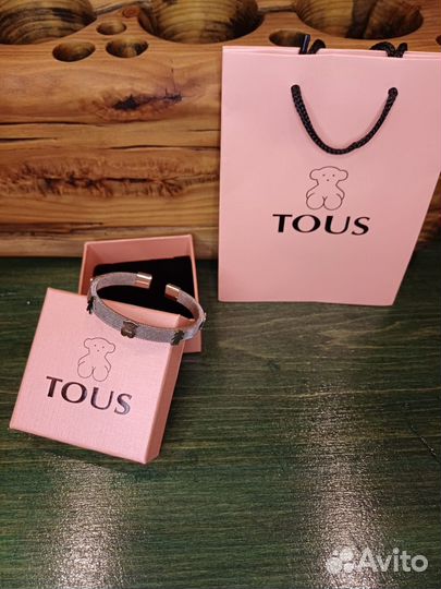 Серебряный браслет tous