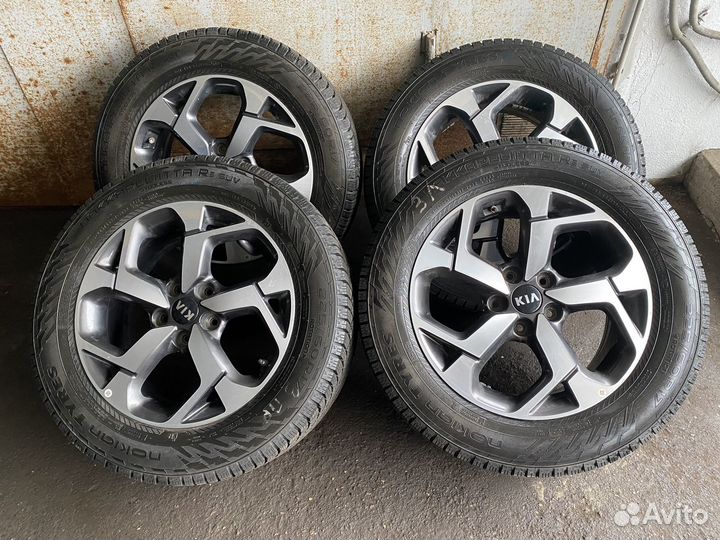 Колеса Зимние 225/60/17 Kia Sportage,Sorento