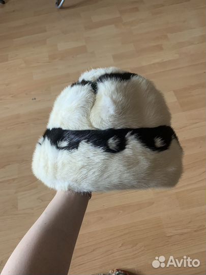 Шапка норковая женская