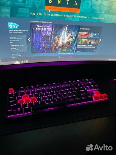 Клавиатура zet blade pro kailh red