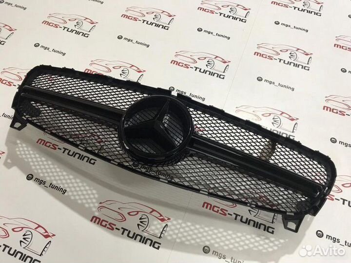 Решетка Mercedes A-class w176 AMG 45 Black