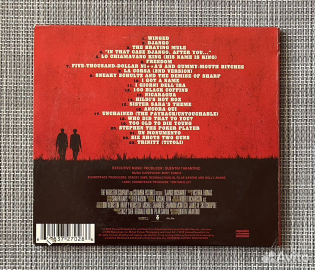 OST «Django Unchained» V/A CD Germany