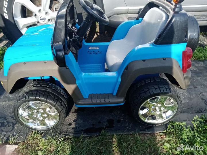 Детский электромобиль джип бу