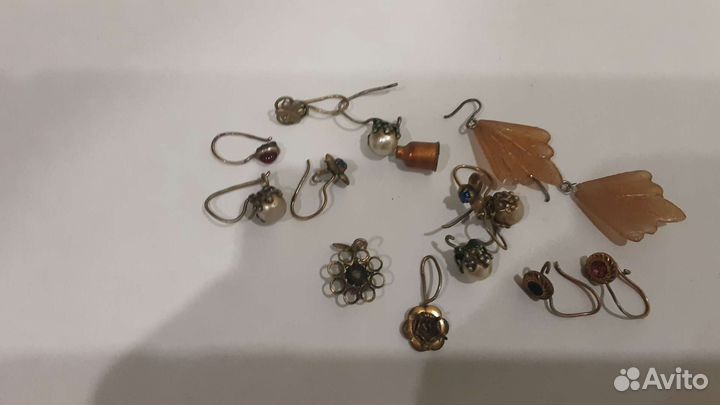 Серьги винтажные СССР