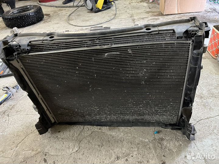 Радиатор mercedes glc coupe c253 2016-2019