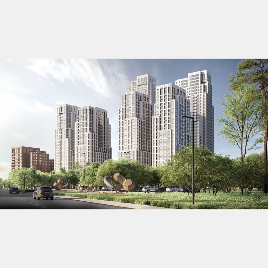 2-к. квартира, 72,2 м², 20/27 эт.