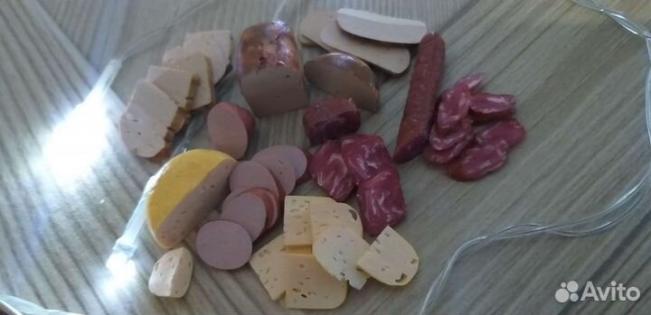 Еда из полимерной глины