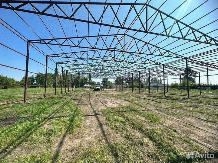 Ангар, сборно-разборное здание