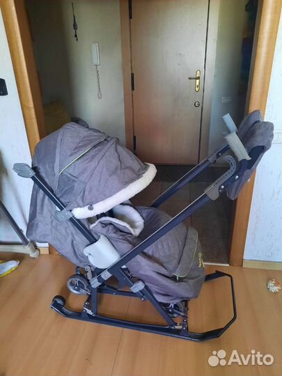 Коляска санки