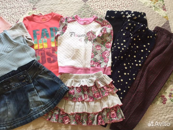 Вещи на девочку пакетом