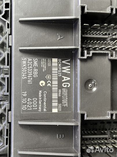 Блок комфорта volkswagen polo 5