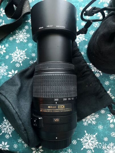 Nikon DX AF-S nikkor 55-300mm 1:4.5-5.6G ED VR