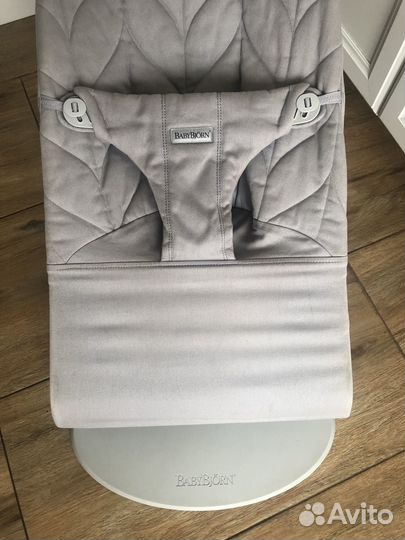 Шезлонг детский baby bjorn Bliss Cotton