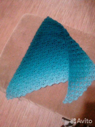Шаль вязаная