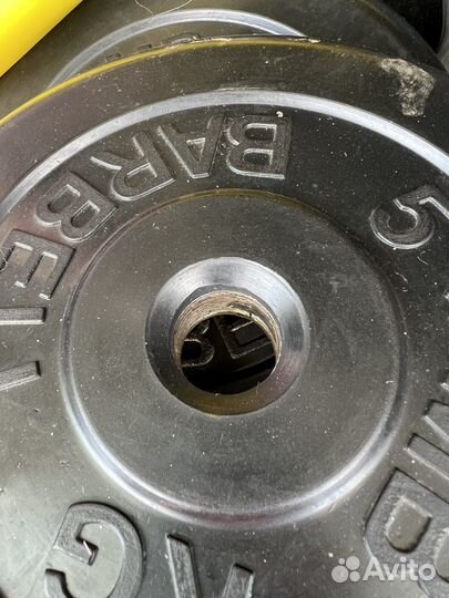 Штанга гриф блины Barbell