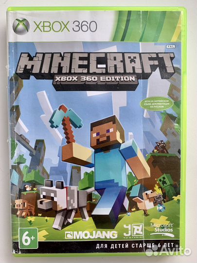 Игра Minecraft для Xbox 360 (Английская версия)