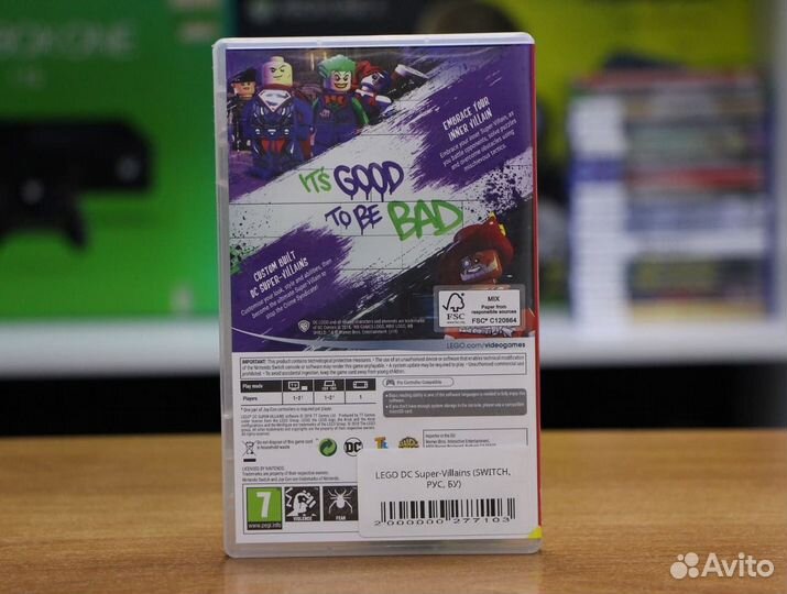 Lego DC Super-Villains (switch, рус, бу)
