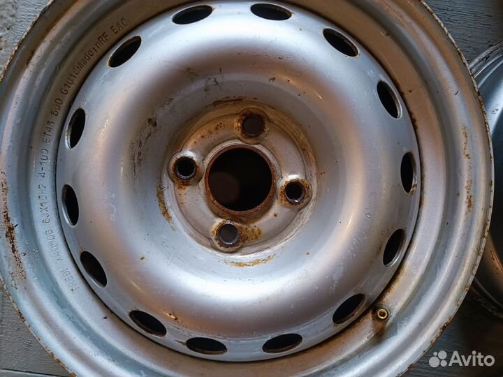 Стальные диски r15 trebl