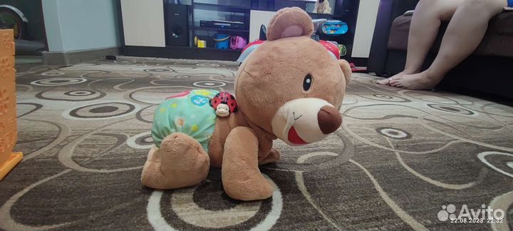 Ползающий мишка vtech