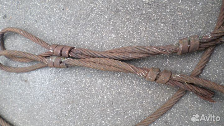 Трос стальной буксировочный