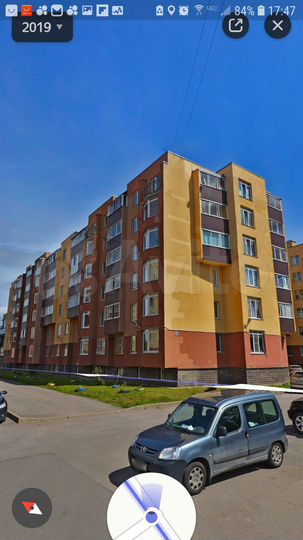 1-к. квартира, 42 м², 1/6 эт.