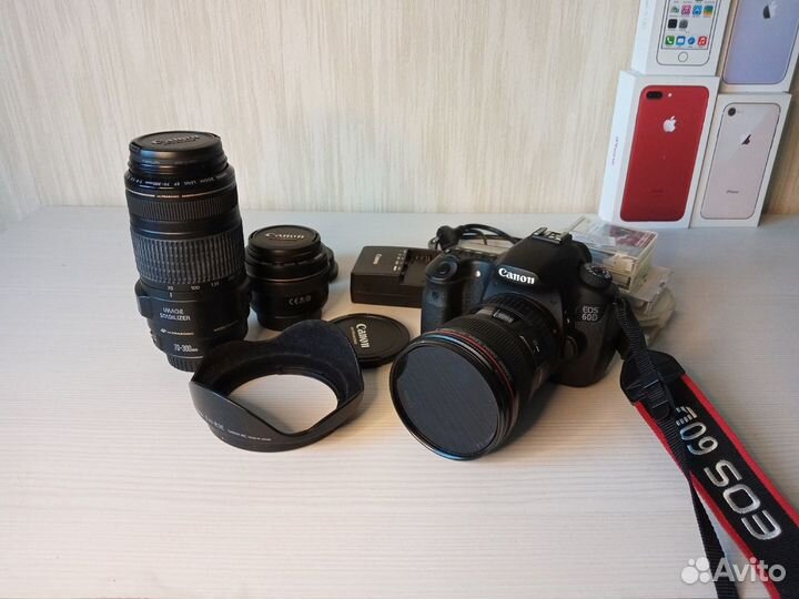 Canon EOS 60D +Объективы